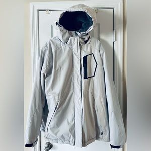WULFUL Men's XXL Waterproof Ski Jacket Warm Winter Coat